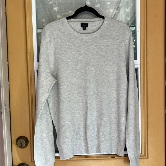 Dkny Other - J.CREW Light weight cotton-cashmere Oatmeal Crewneck Sweater